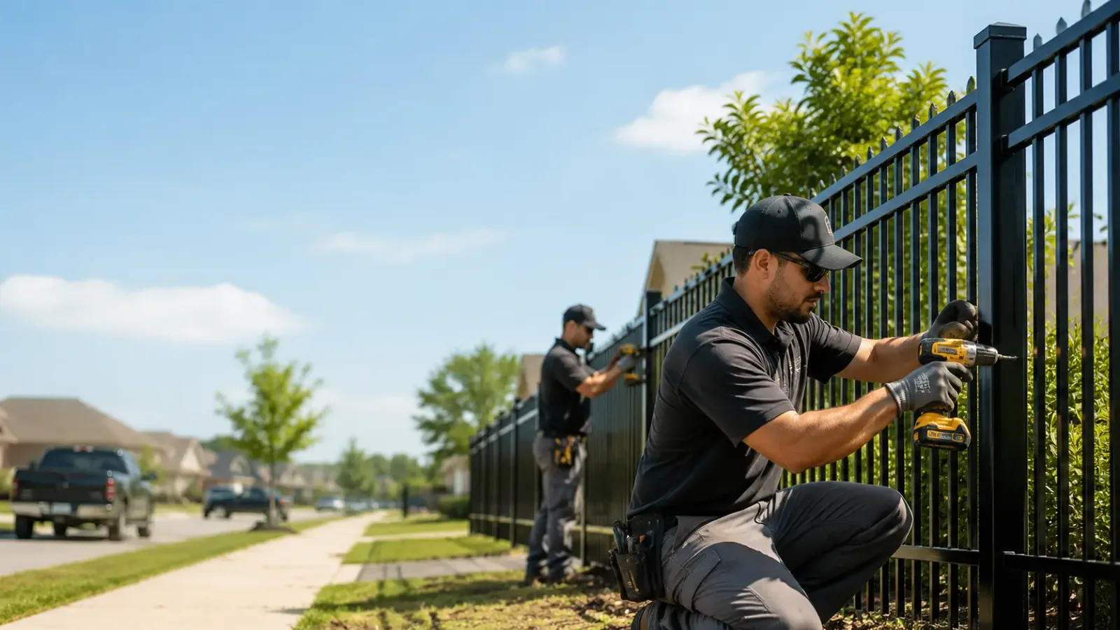 Metal Fence Installation in Sussex, VA